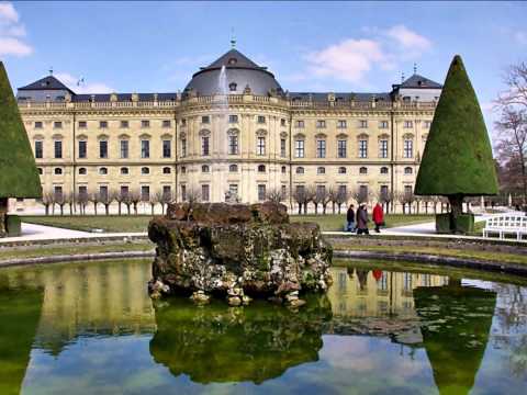 Residência e Jardins do Tribunal de Wurzburg - Inverno e Verão de 2013