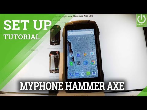 Screen Lock in myPhone Hammer Axe LTE - Activate Pattern Protection