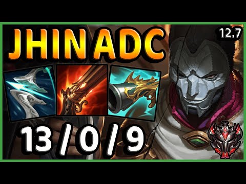 DRX Deft Jhin ADC vs Miss Fortune / KR Grandmaster Patch 12.7 / Season 12 💥