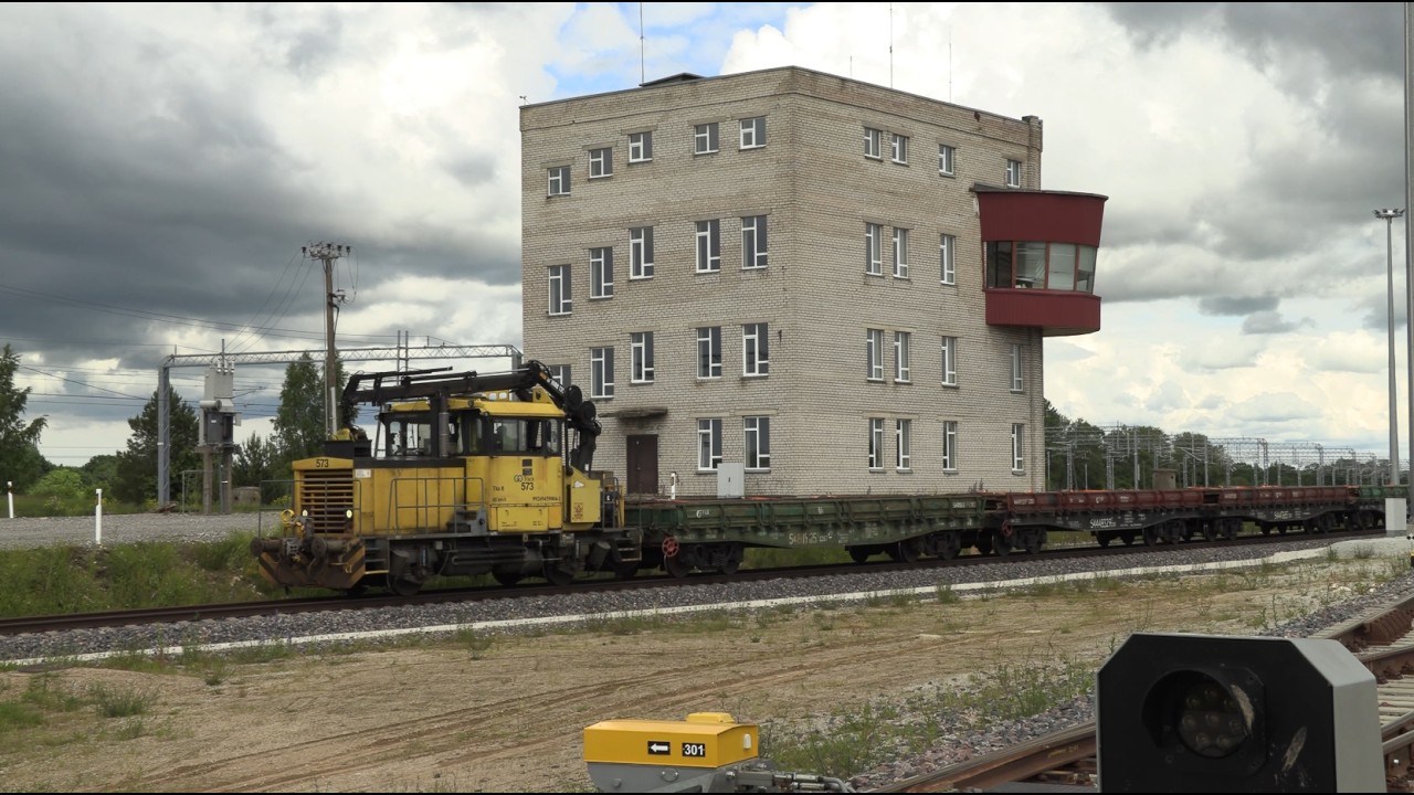 Дрезина ТКА-7-573 на ст. Тапа / TKA-7-573 draisine at Tapa station