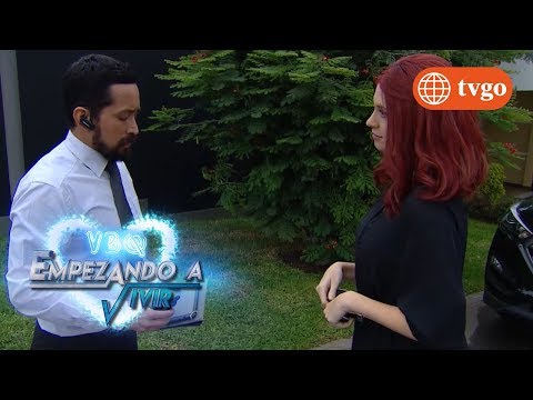 ¡Nicole se infiltra en la casa de Piero! - VBQ Empezando a Vivir 16/02/2018