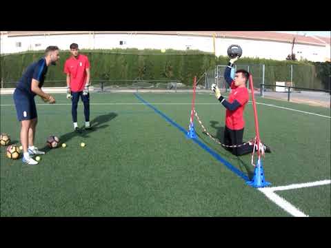 PORTEROS GRANADA CF-JUVENIL DIVISIÓN DE HONOR TARAZONA Y ANGEL. EDP MIGUE GARCIA AGOSTO PRETEMPORADA