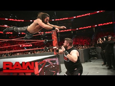 RAW VIDEO: Seth Rollins vs. Kevin Owens
