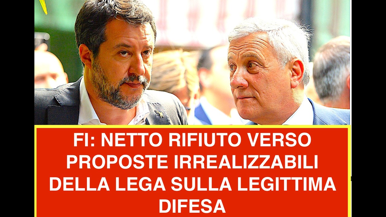 FI: NETTO RIFIUTO E FORTE GELO VERO LE PROPOSTE IRREALIZZABILI DELLA LEGA SULLA LEGITTIMA DIFESA