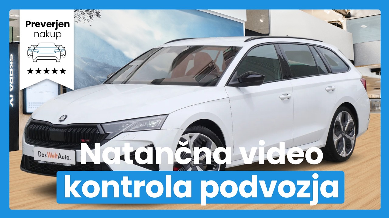 Škoda Octavia Combi 2.0 TSI RS DSG - VL. NAPRAVA - SLO