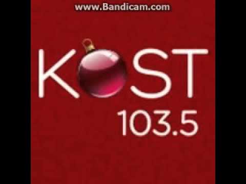 103.5 KOST Los Angeles, CA (Christmas Music) Midnight TOTH (12-5-13)