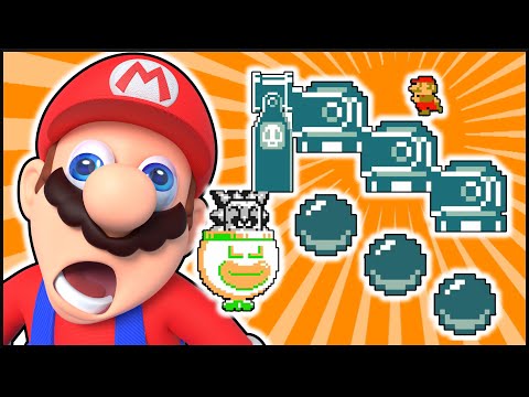 20 WEIRD Ways to Use Gizmos in Mario Maker 2