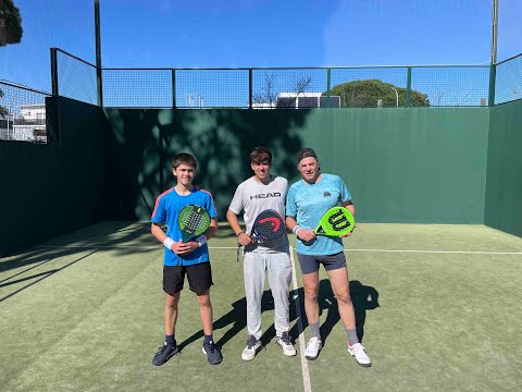 Marc & Jules en Stage de Padel à Barcelone 🎾