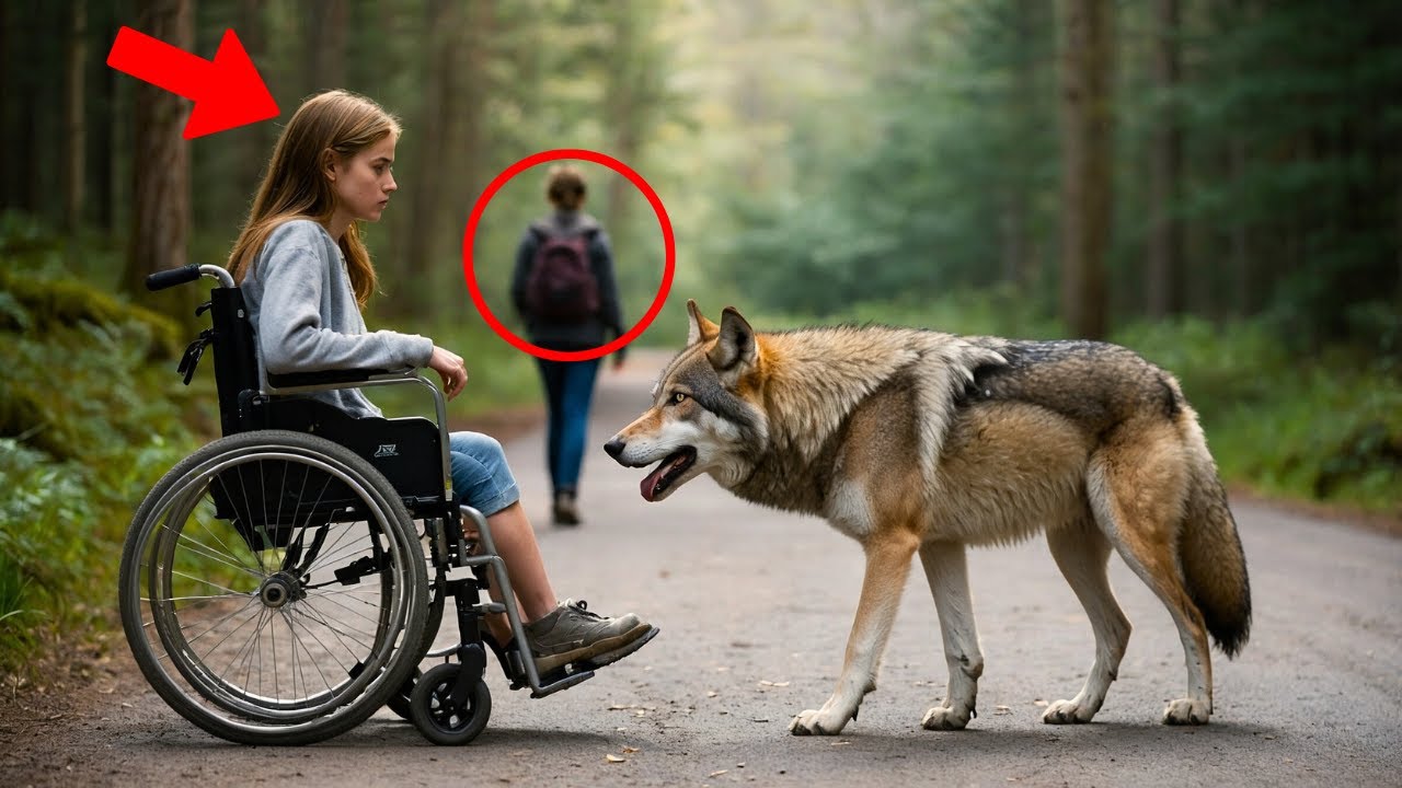 Mother Abandons Daughter in the Forest, But What a Wolf Did to Her Will Leave You Speechless