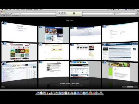 comment modifier top sites sur mac