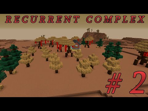 Обзор мода Recurrent complex | Часть 2 лут, саженец, лабиринт, списки структур | Minecraft 1.12.2