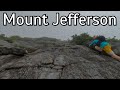 Hiking Caps Ridge, Sphinx, Six Husbands & Castle Trail on Mount Jefferson for the Terrifying 25