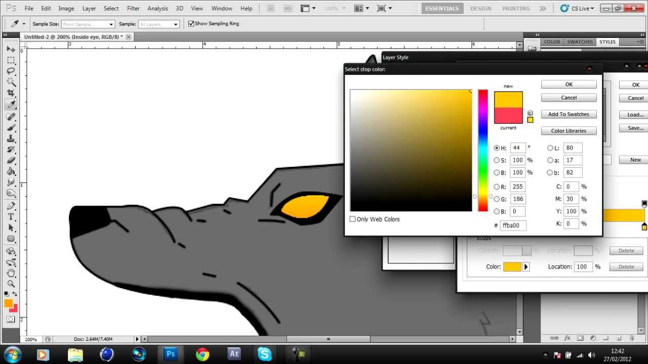 Vector Wolf | Speed Art