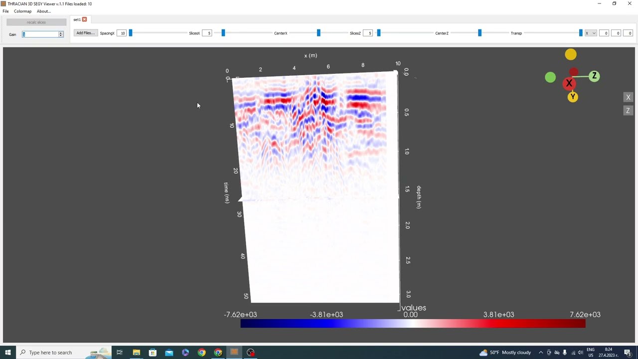 THRACIAN 3D SEG-Y VIEWER - HOW TO START PT 1