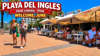 Playa Del Ingles in June 2026 - Gran Canaria