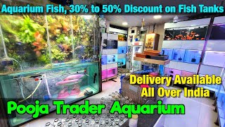 Discount on Fish Tanks at Pooja Trader Aquarium Store