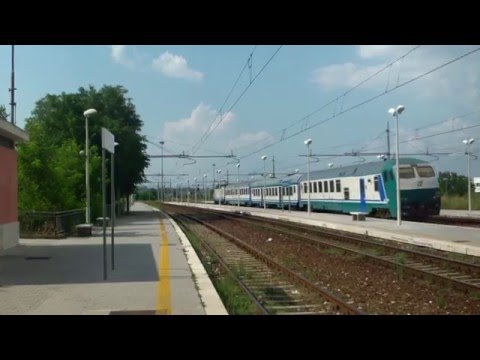 Arrival at the train station Castiglione Cosentino