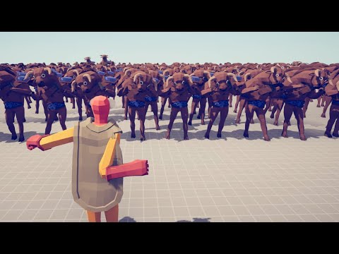 SAITAMA vs MINOTAURS HORDE - Totally Accurate Battle Simulator