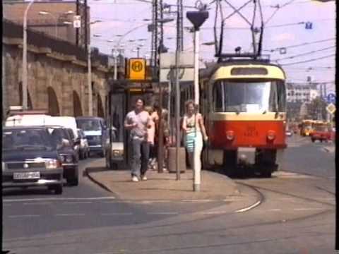 DVB Dresden Verkehrsbetriebe im Juni 1993