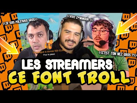 QUAND LES STREAMERS SE FONT TROLL PAR LEURS VIEWERS #2😂( Amaru, Aminematue, Thekairi..)