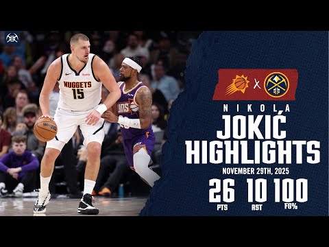 Nikola Jokić Shot 100% From The Field | Highlights vs. PHX