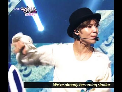 SHINee - Why So Serious? (2013.06.01) [Music Bank w/ Eng Lyrics]