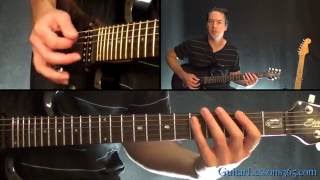 Flying In A Blue Dream Guitar Lesson (Part 1) - Joe Satriani