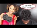 How To Use A Curl Twists Sponge Tutorial For Long Natural Hair BiancaReneeToday