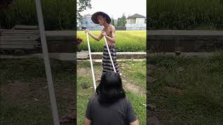 Download lagu VIRAL.!!! BIKIN KOCAK WAYANG ORANG #shorts #komedi #lucu mp3