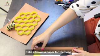 How to make a Bee Hive: Art & Craft- Creative Activity