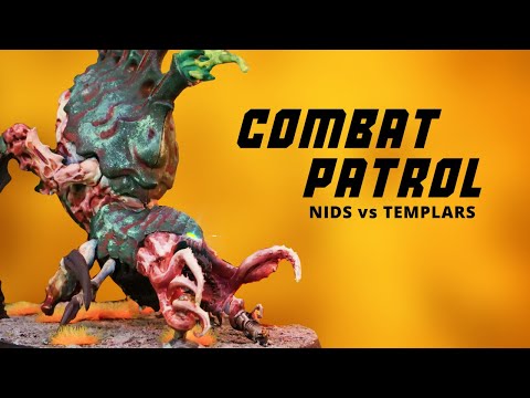 Tyranids vs Black Templars - Beginner Combat Patrol - A 10th Edition Warhammer 40k Battle Report