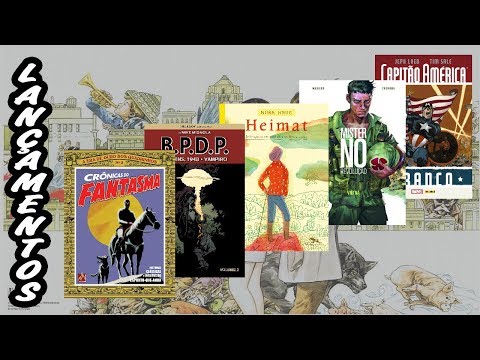 LANÇAMENTOS e QUADRINHOS EM PRÉ-VENDA (Setembro de 2019) Parte 02