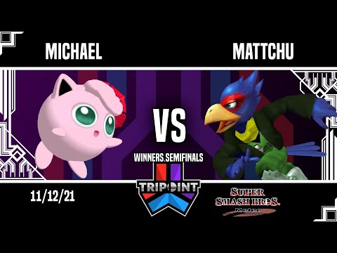 Tripoint Smash 120 - Winners Semifinals - Michael(Jigglypuff) Vs. Mattchu(Falco)