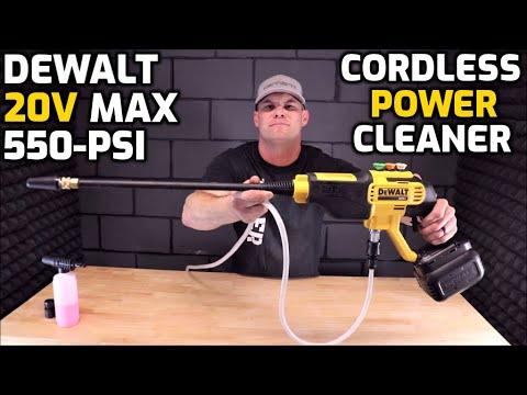 DeWALT 20V MAX 550-PSI Cordless Power Cleaner