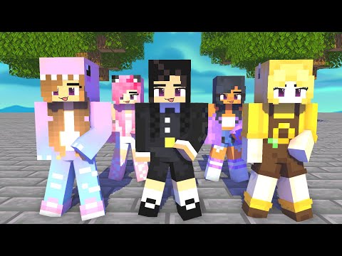 GASOLINA YAY! ARIGATO FIRST MEET PRETTY WEDNESDAY ADDAMS APHMAU KC DAISY ZOEY - MINECRAFT #shorts