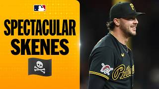 A DOMINANT night for Paul Skenes! ????‍???? Pirates ace goes 8 scoreless! ???? (7 Ks, only 2 hits allowed)