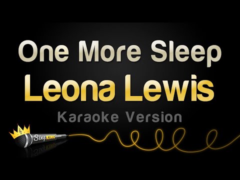 Leona Lewis - One More Sleep (Karaoke Version)