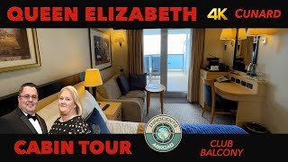 Queen Elizabeth Club Balcony Tour | Cunard