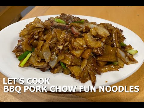 BBQ Chow Fun Noodles