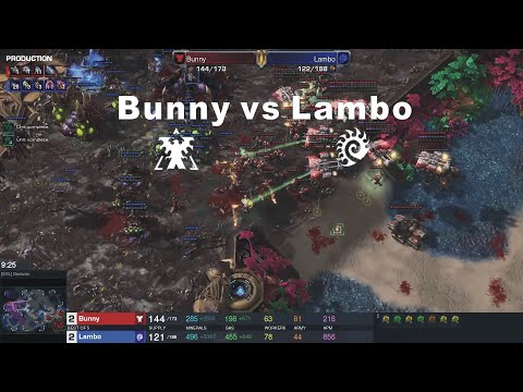 Starcraft II ESL Masters 2023 Summer Jun17 Bunny(T) v Lambo(Z) Game 4 MAPS - [ESL] Gresvan
