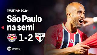 LUCAS MOURA MARCA EM JOGADA ENSAIADA MARAVILHOSA E RAFAEL FAZ MILAGRES | RB BRAGANTINO 1X2 SÃO PAULO