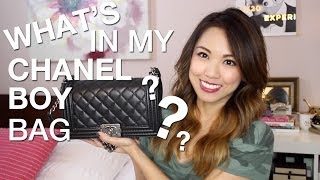 My Chanel Boy Bag ♥ (What's in my Bag) | beautybitten