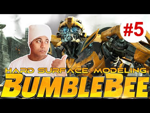 BUMBLE BEE | Modeling in Maya | Part 5