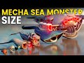 Mecha Sea Monster Size Comparison 3D MECHA BLOOP Vs MECHA MAJA