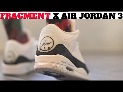 AIR JORDAN 3 FRAGMENT REVIEW & ON FEET (PROS & CONS)