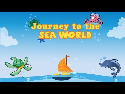 Learn Sea Animals Kids Games Video