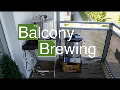 Balcony Brewing, Homebrewing Bockbier! (HD 1080)