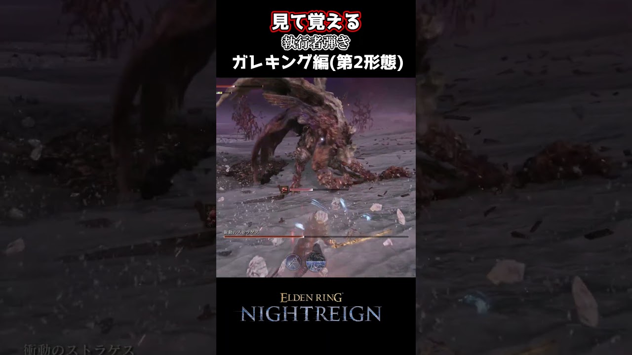 見て覚える執行者弾き ストラゲス(第二形態)編【ナイトレイン】 #エルデンリングナイトレイン  #nightrain #ナイトレイン #eldenring #エルデンリング