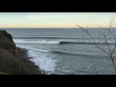 Glassy conditions at Haggertys
