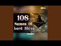 108 Names Of Lord Shiva